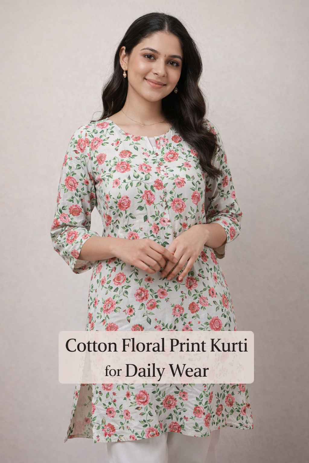 Best Floral Print Kurtis for Women-Stylish & Everyday Wear