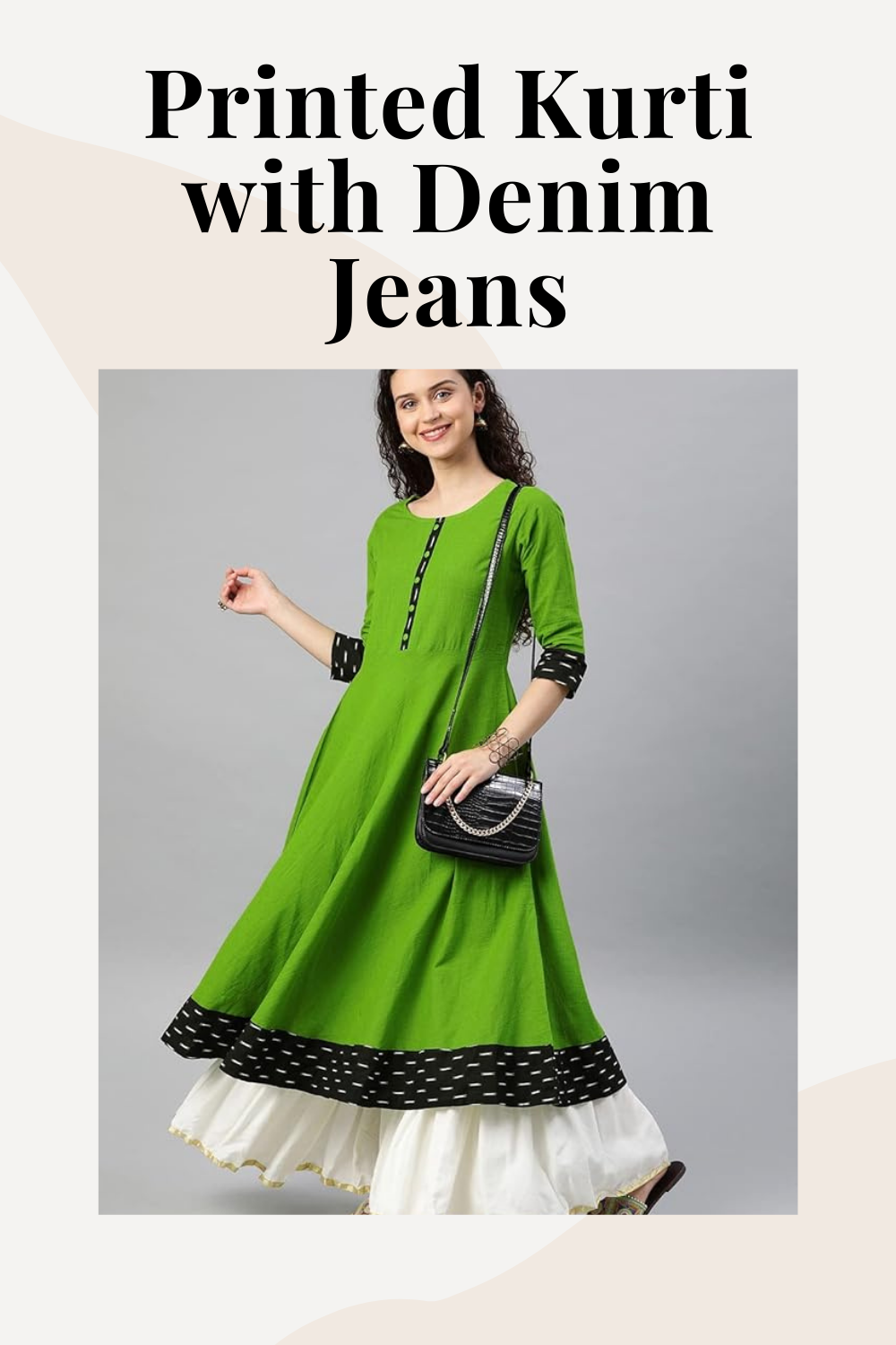 Best Kurti with Jeans Outfit Ideas for Women-Trendy & Comfortable